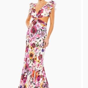 Mac Duggal Floral Dress